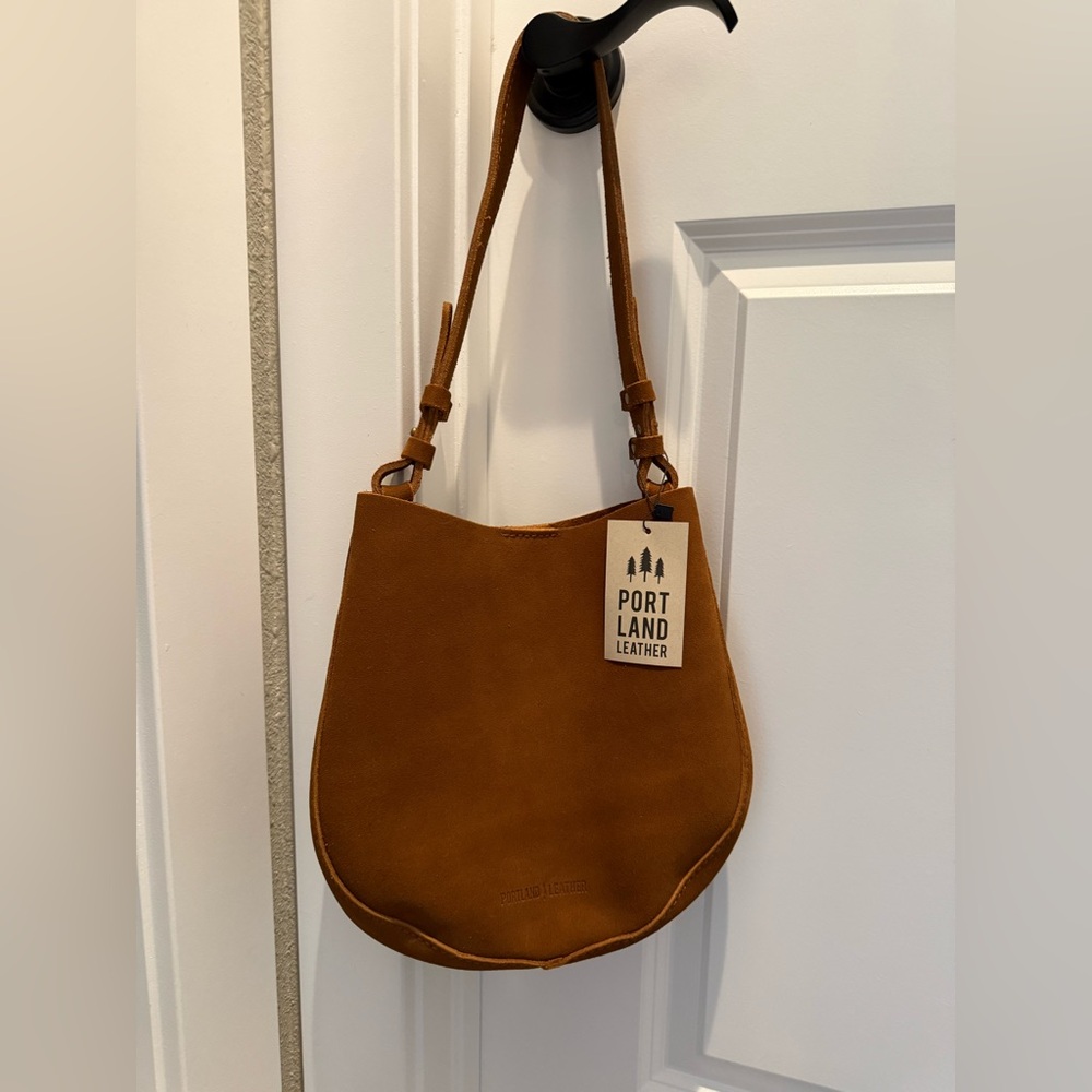 Portland Leather Women's Brown Shoulder Bag
